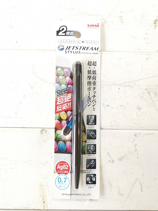 三菱鉛筆 MITSUBISHI PENCIL ジェットストリーム スタイラス ブラック SXNT823507P24