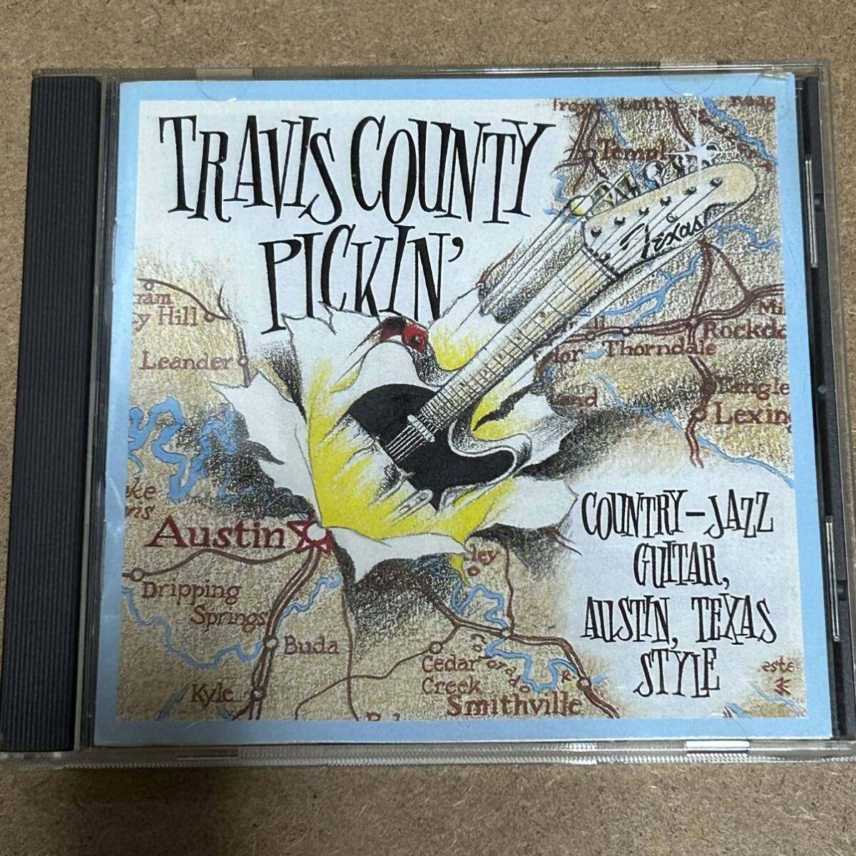 激レア！TRAVIS COUNTY PICKIN' COUNTRY-JAZZ GUITAR,AUSTIN,TEXAS STYLE