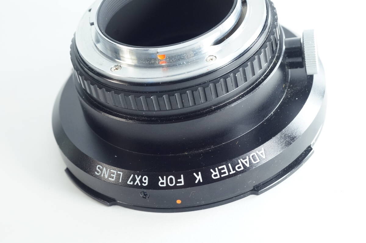PH002『キレイ』ASAHI PENTAX 67レンズ用　アダプターK (ADAPTER K FOR 6X7 LENS) 旭 ペンタックス アサヒ Kマウント