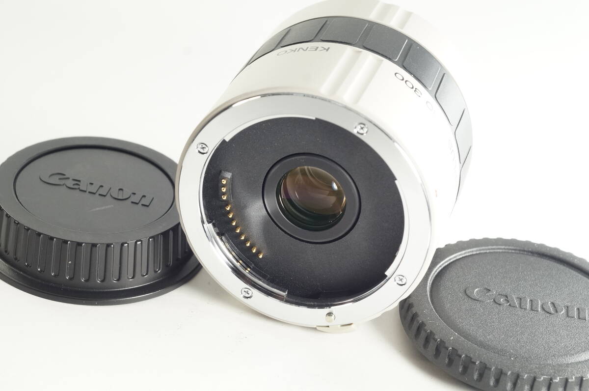 硝-03【キレイ】 KENKO CANON用 3XM TELEPLUS PRO 300 キヤノン用 EFマウント テレコンバータ キャノン