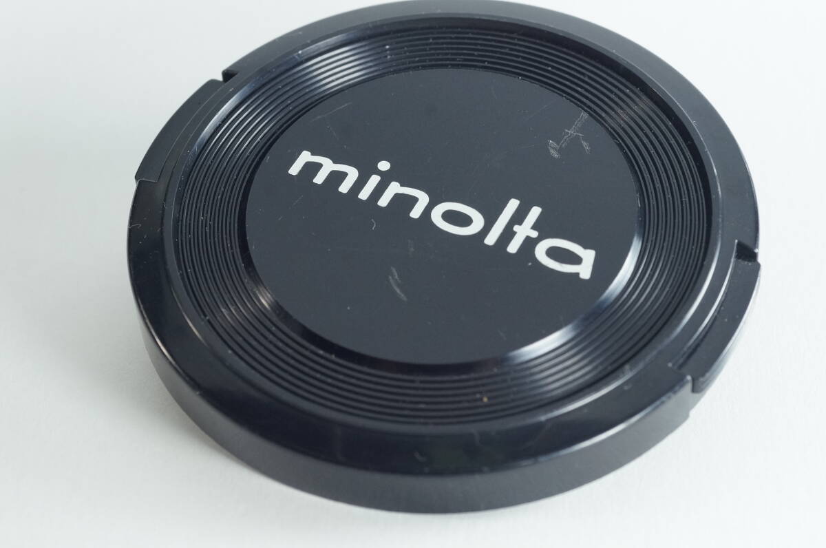 蓋弐 【並品 】旧ロゴ minolta 75mm ミノルタ レンズキャップ