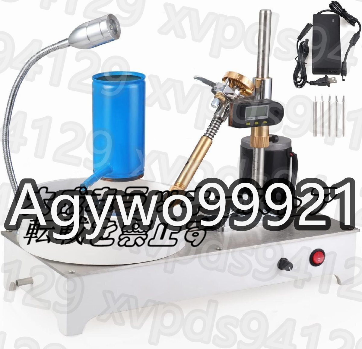 ァセット研磨機 ファセットカット 1800 rpm 速度調節可能 デジタル表示 110V～240V