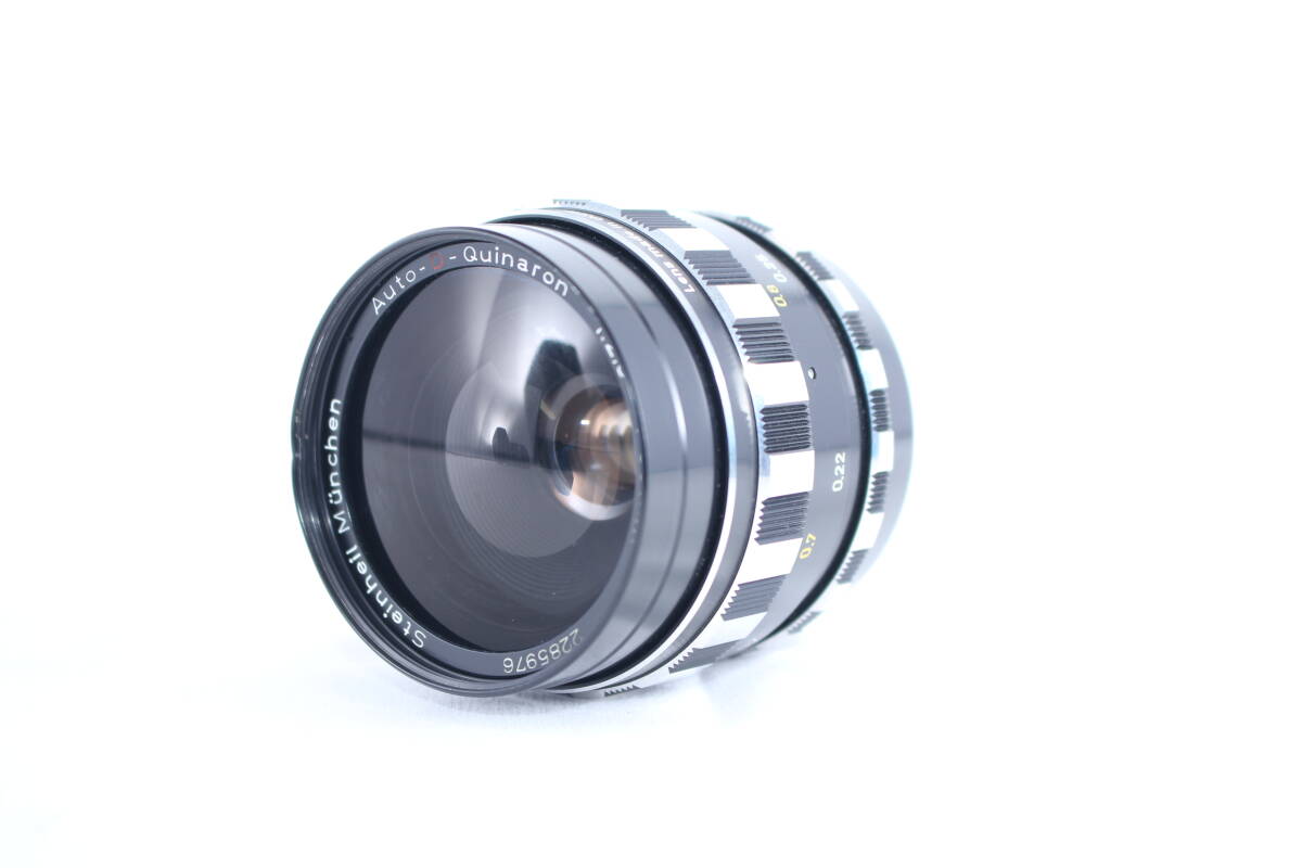 ★実用美品★Steinheil Munchen Auto-D-Quinaron 35mm F2.8 ★動作OK★#S492