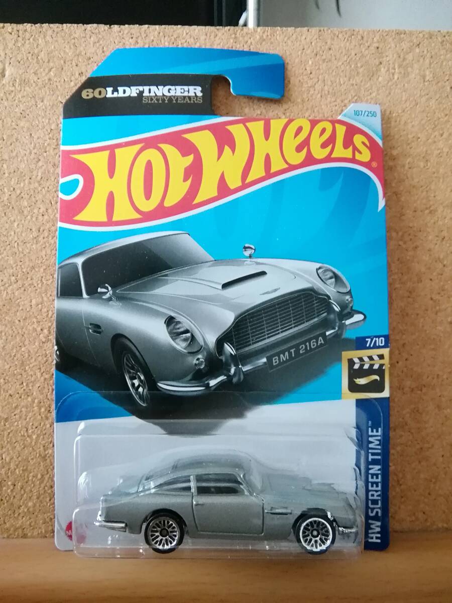 アストン・マーチン／ASTON MARTIN 1963 DB5★ホットウィール／HOT WHEELS★輸入元マテル