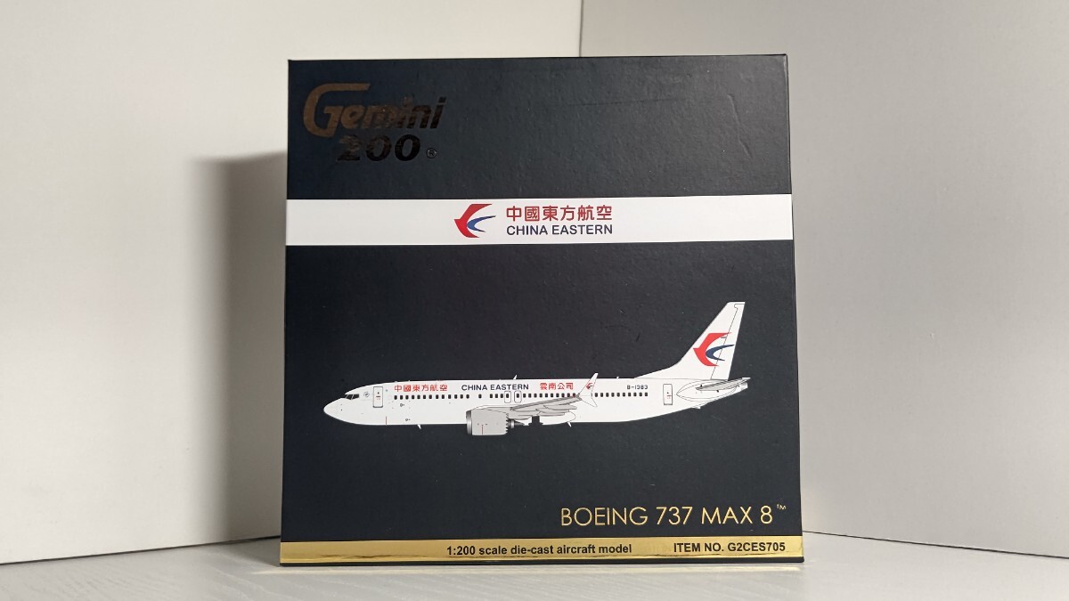 1/200 Gemini200 / CHINA EASTERN Airlines 中国東方航空 BOEING 737 MAX 8 旅客機