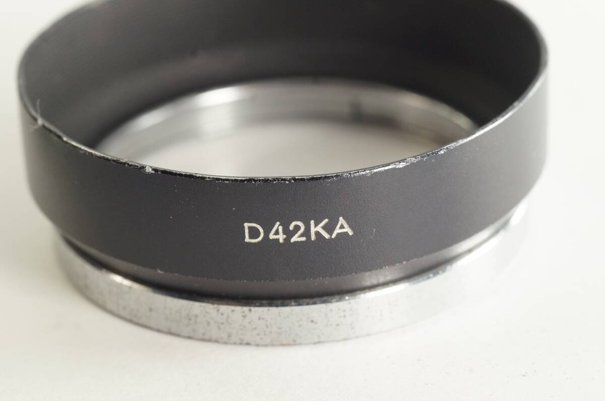 plnyeA012[並品]Minolta D42KA 内径42mm カブセ式 ミノルタ ハイマチック ユニオマット2 AL用 メタルフード