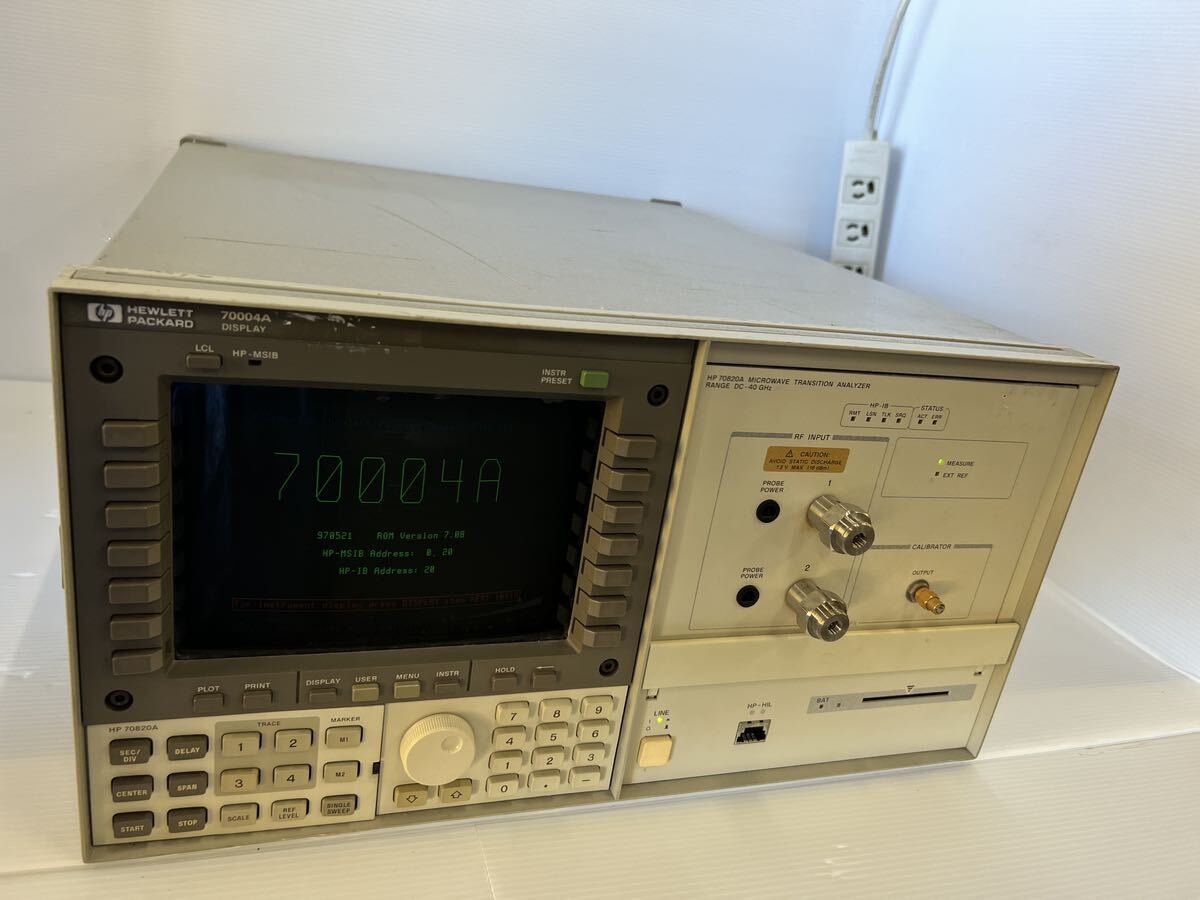 HP HEWLETT PACKARD 70004A HPスペクトラムアナライザ HPヒューレット・パッカード