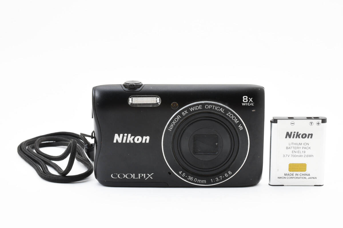 ニコン Nikon COOLPIX S3700 コンパクトデジタルカメラ #M11077