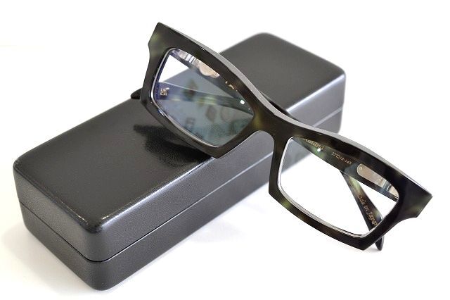 隆織　メガネフレーム　限定30本　職人手作り　家紋入り　「刀」　新品未使用