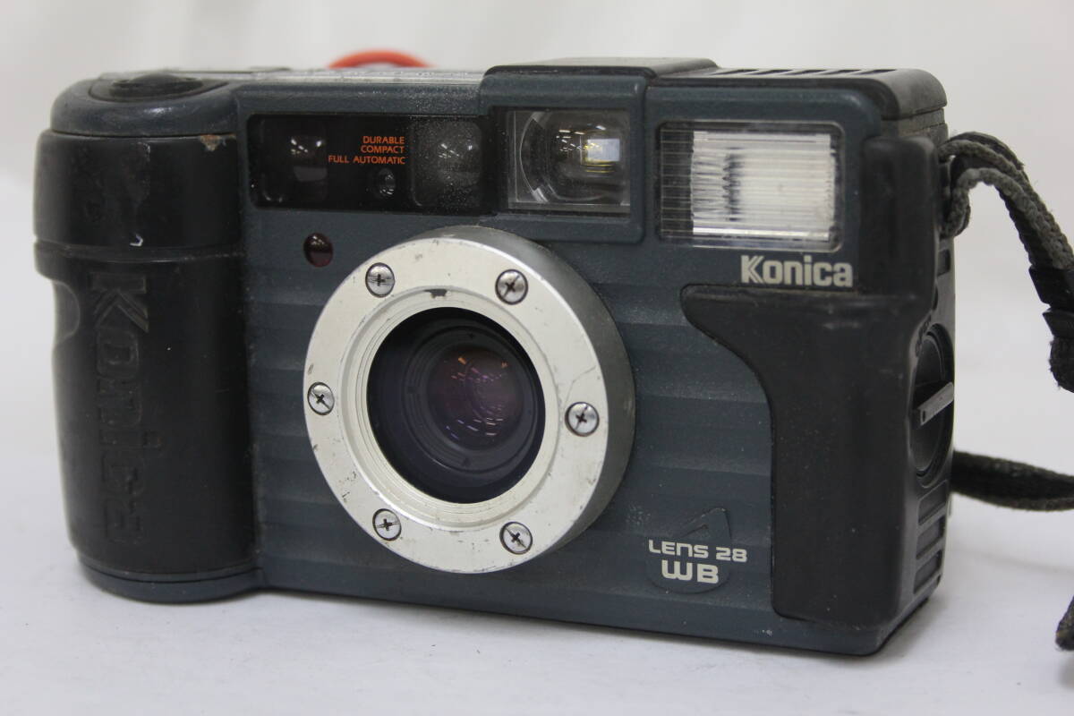 【返品保証】 コニカ KONICA 現場監督 28 WB コンパクトカメラ v6216