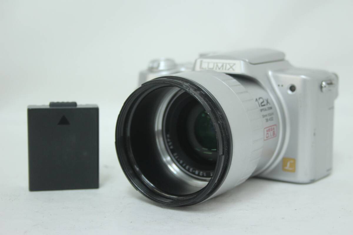 【返品保証】 パナソニック Panasonic LUMIX DMC-FZ5 DC VARIO-ELMARIT 6-72mm F2.8-3.3 バッテリー付き コンパクトデジタルカメラ v6833