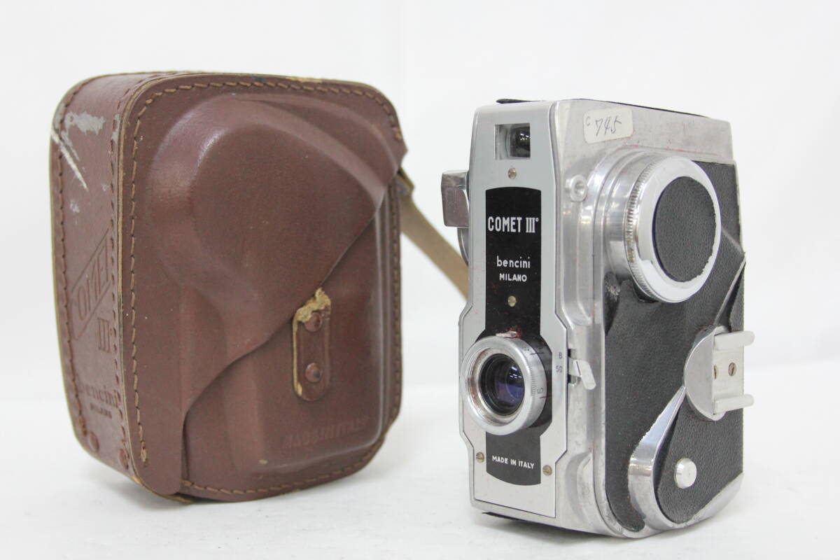 【返品保証】 コメット Comet III Bencini Milano イタリア製カメラ v7310