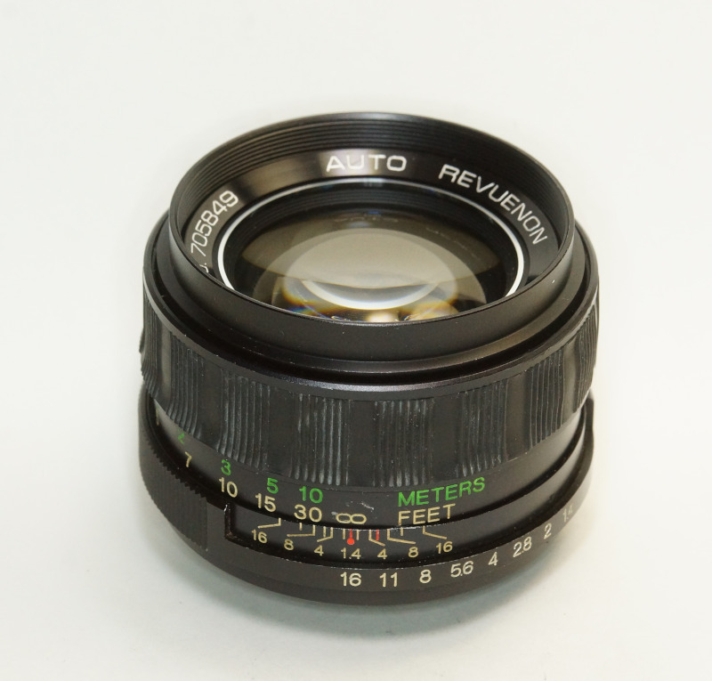 ドイツブランド AUTO REVUENON F=1.4 f=55mm M42 11N-849 富岡光学 中期型 TOMIOKA