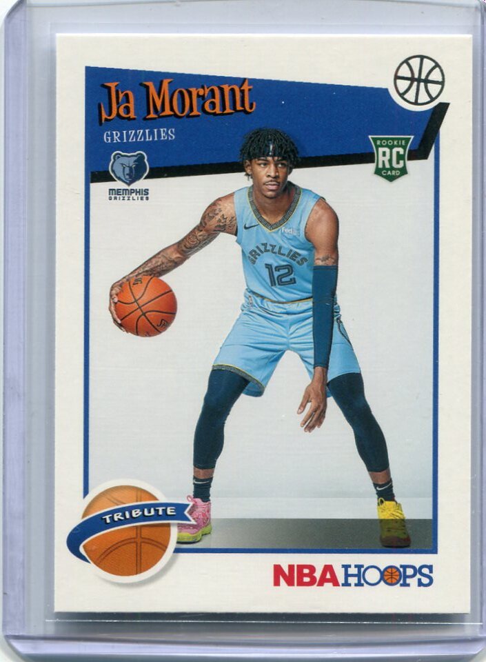 2019-20 Panini NBA Hoops 297 Ja Morant RC ベースカード