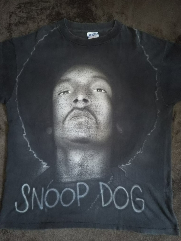 90s 激レア USA ヴィンテージ Snoop Dogg Tシャツ XL 当時物 オリジナル RAP TEES 2パック VINTAGE Rap Tee ラップT スヌープ・ドッグ