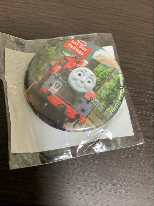 非売品 大井川鉄道 機関車トーマス ジェームス 缶バッジ きかんしゃトーマス キャラクター グッズ 新品 限定配布