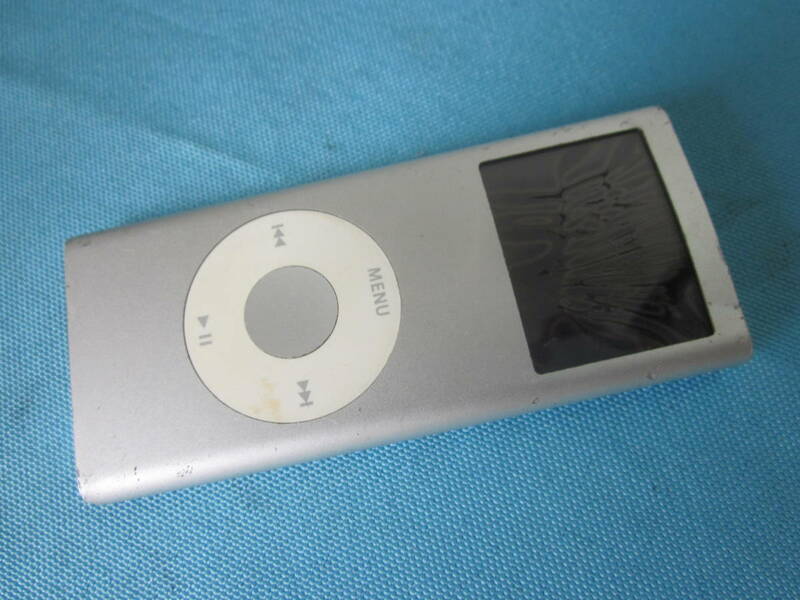 APPLE iPod nano 第2世代 A1199 2GB シルバー★ジャック、定形外140円可
