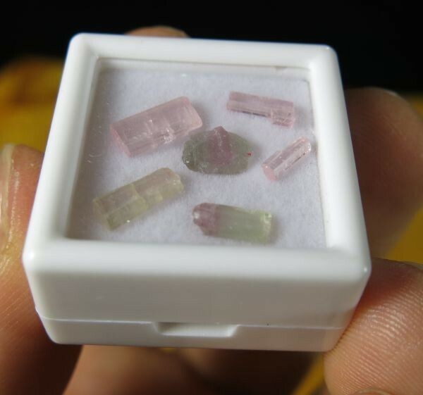 A　トルマリン⑦　結晶　アフガニスタン産　宝石　リシア電気石　リチウム ウオーターメロン