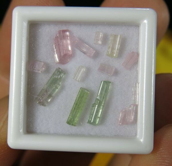 A　トルマリン③　結晶　アフガニスタン産　宝石　リシア電気石　リチウム