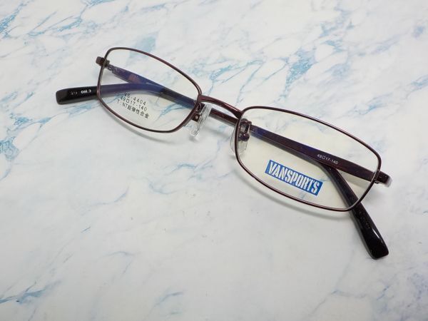 VANSPORTS メガネフレーム VS-4404 49口17-140 3