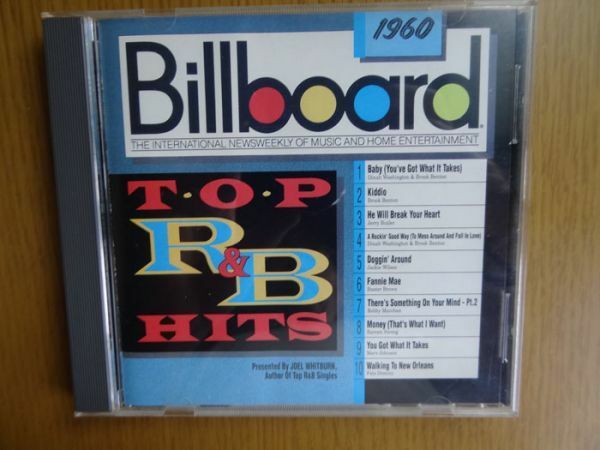 [CD] ビルボードR&B トップヒッツ1960「Billboard Top R&B Hits - 1960 」'60オムニバス