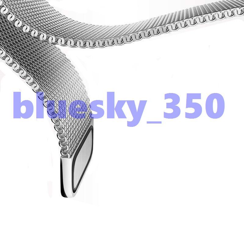 アップルウォッチ用ベルト ミラネーゼループ ブラック 42㎜ 新品