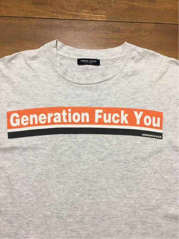 【90s 初期 オリジナル】under cover Generation Fuck You Tシャツ L OLD アンダーカバー グッドイナフ エイプ 半袖