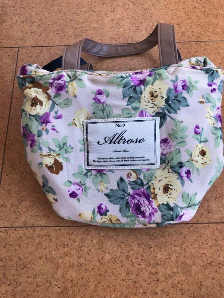 送料込 トートバッグ レディースバック 花柄