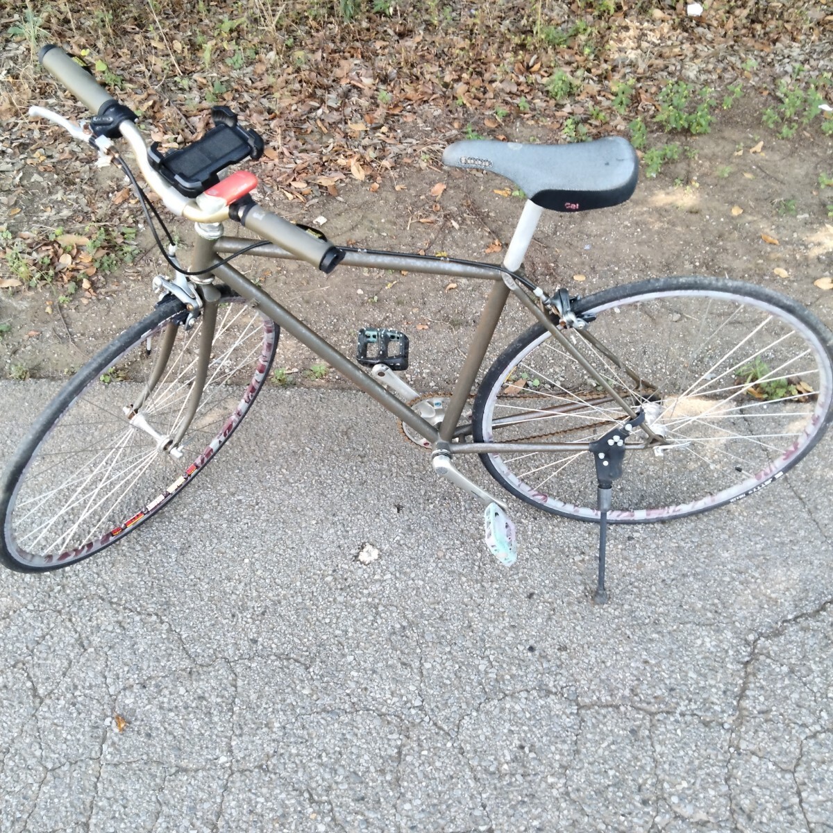 自転車 700×23c 直接引取希望 千葉県八千代市保品 中古自転車　クロスバイク　FUNN SHIMANO　TANGESEIKILEIVN　DURA-ACE SUNRIMS