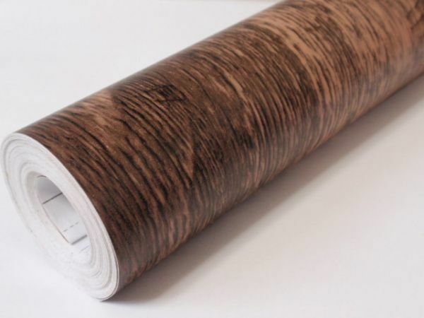 送料無料 壁紙シール 木目 　ブラウン ウォールステッカー インテリア 防水シール 簡単貼り付け 45cm×10m