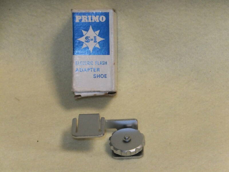 ：用品市　送料込：　PRIMO　エレクトロ　フラッシュアダプター　　S-1