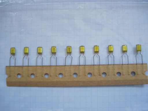 SB03　ニッセイ　NISSEI　AMZVタイプフィルムコンデンサ　122J（0.0012μF）50v　未使用品ですが超長期保存品　10個セット　ジャンク品