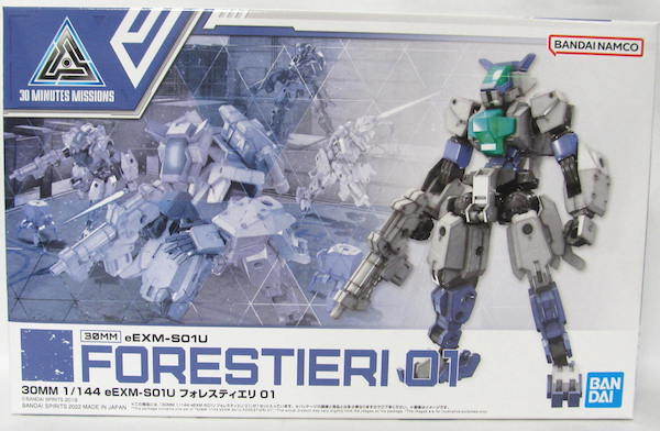 バンダイ 30MM 「1/144 eEXM-S01U フォレスティエリ 01」未開封新品