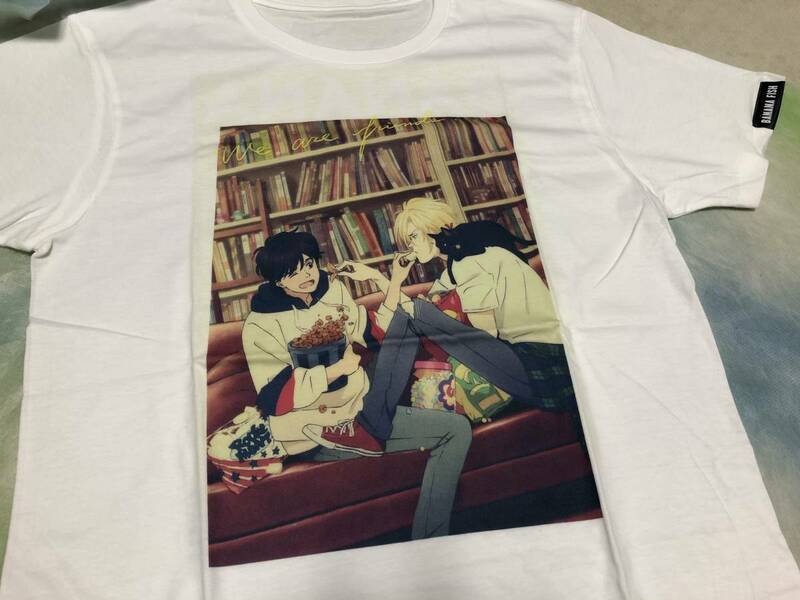 バナナフィッシュ 非売品 Tシャツ 新品 DVD全巻購入特典 アッシュ 英二