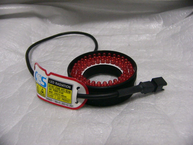 ★ CCS LDR2-50RD 赤リング照明/赤LED照明 画像処理 複数有