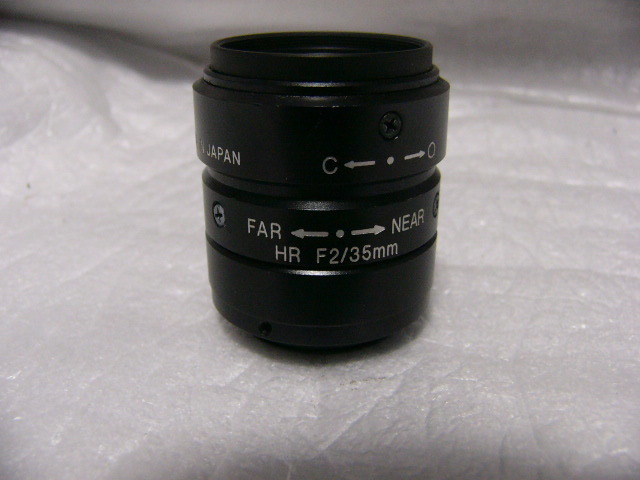 ★動作保証★ Keyence CA-LH35 高解像度低歪みCマウントレンズ 35mm/F2 複数有