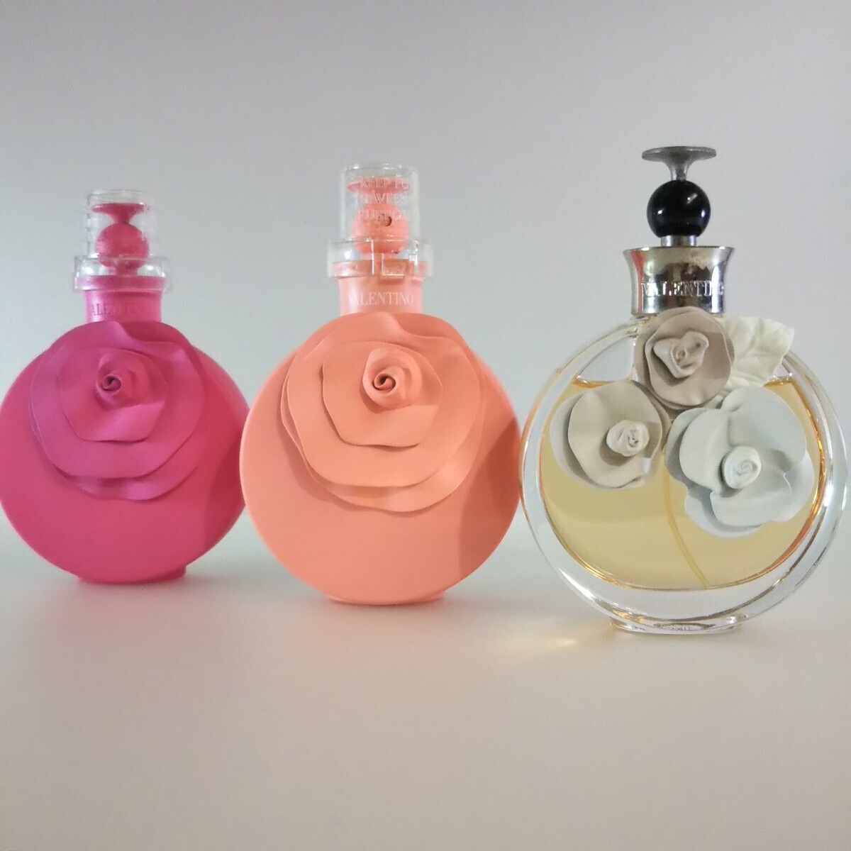 匿名/コンパクト便送込　【 3種類set 】　ヴァレンティノ ヴァレンティナ　 香水　EDP　ブラッシュ ピンク　