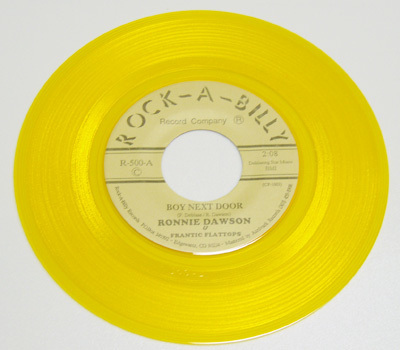 45rpm/ BOY NEXT DOOR - RONNIE DAWSON - ROCKIN' BOPPIN' FEVER / 50s,ロカビリー,ROCK-A-BILLY RECORDS,1994