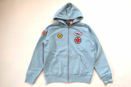 Mサイズ！17Supreme x HYSTERIC GLAMOUR Patches Zip Up Sweatshirtヒステリックグラマー