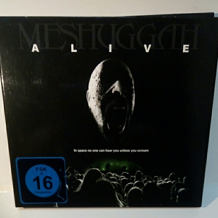 MASHUGGAH「ALIVE」　CD+DVD