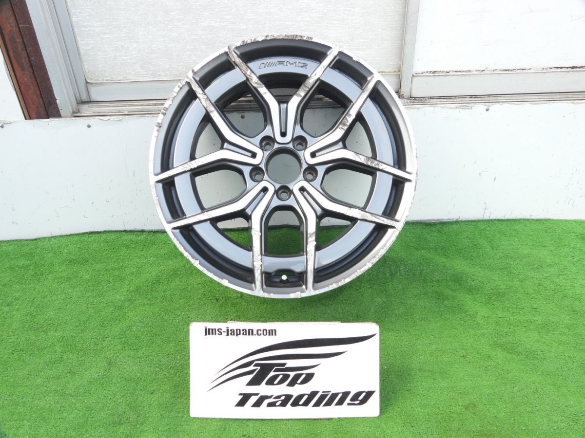 L4112vc ベンツ純正 Eクラス W213 後期 AMG フロント用 19インチ 5ツインスポーク 8J A2134016500 1本 8Jx19ET43