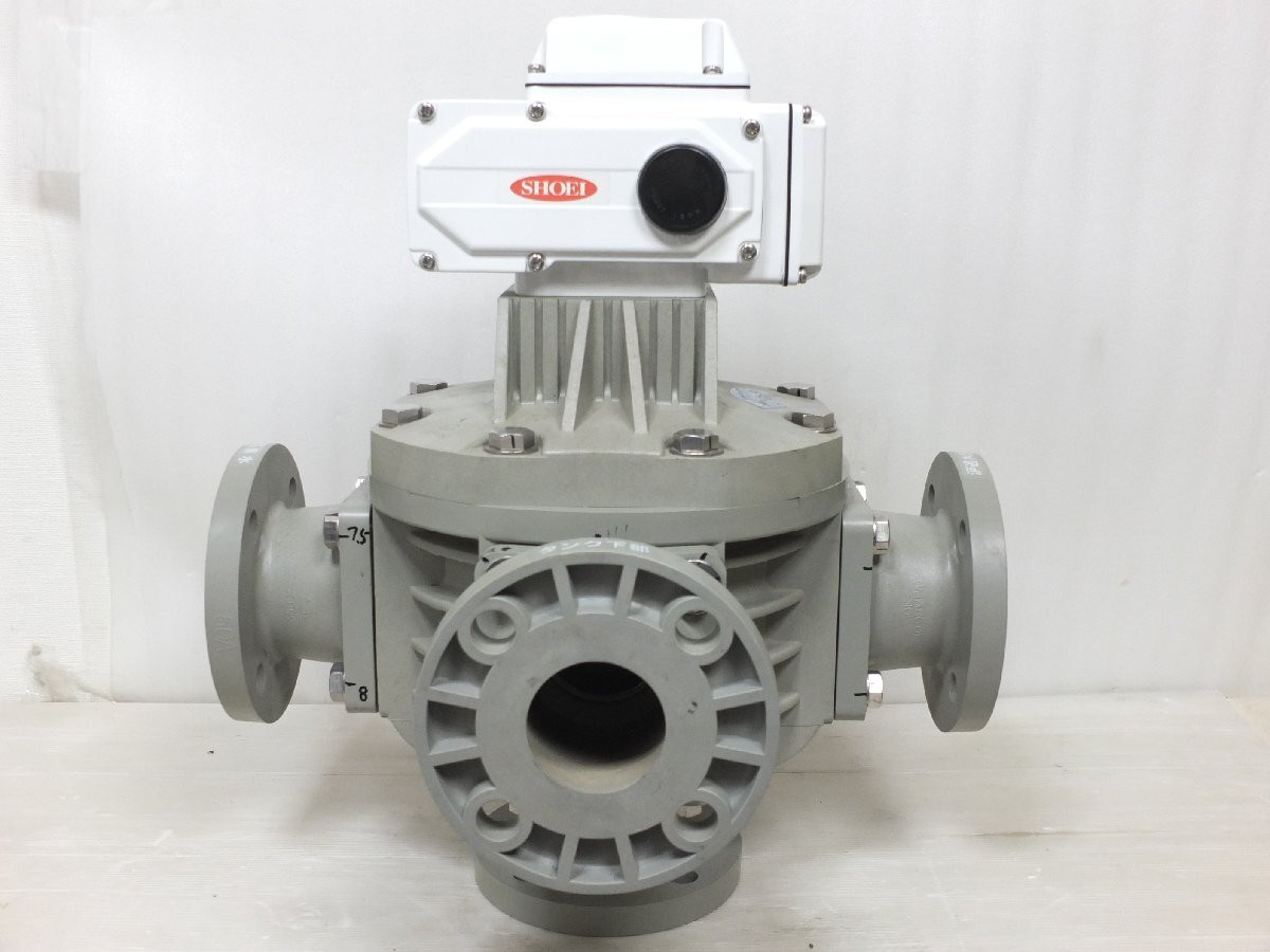 【i1285】SHOEI ショウエイ 電動五方弁バルブ 光輝 KA5V2S 箱付き 未チェック 