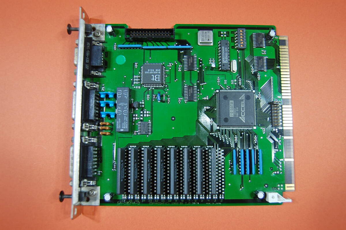 PC98 Cバス用 グラフィックアクセラレータボード IODATA GA-1024A-2 動作未確認 現状渡し ジャンク扱いにて　T-068 6425 