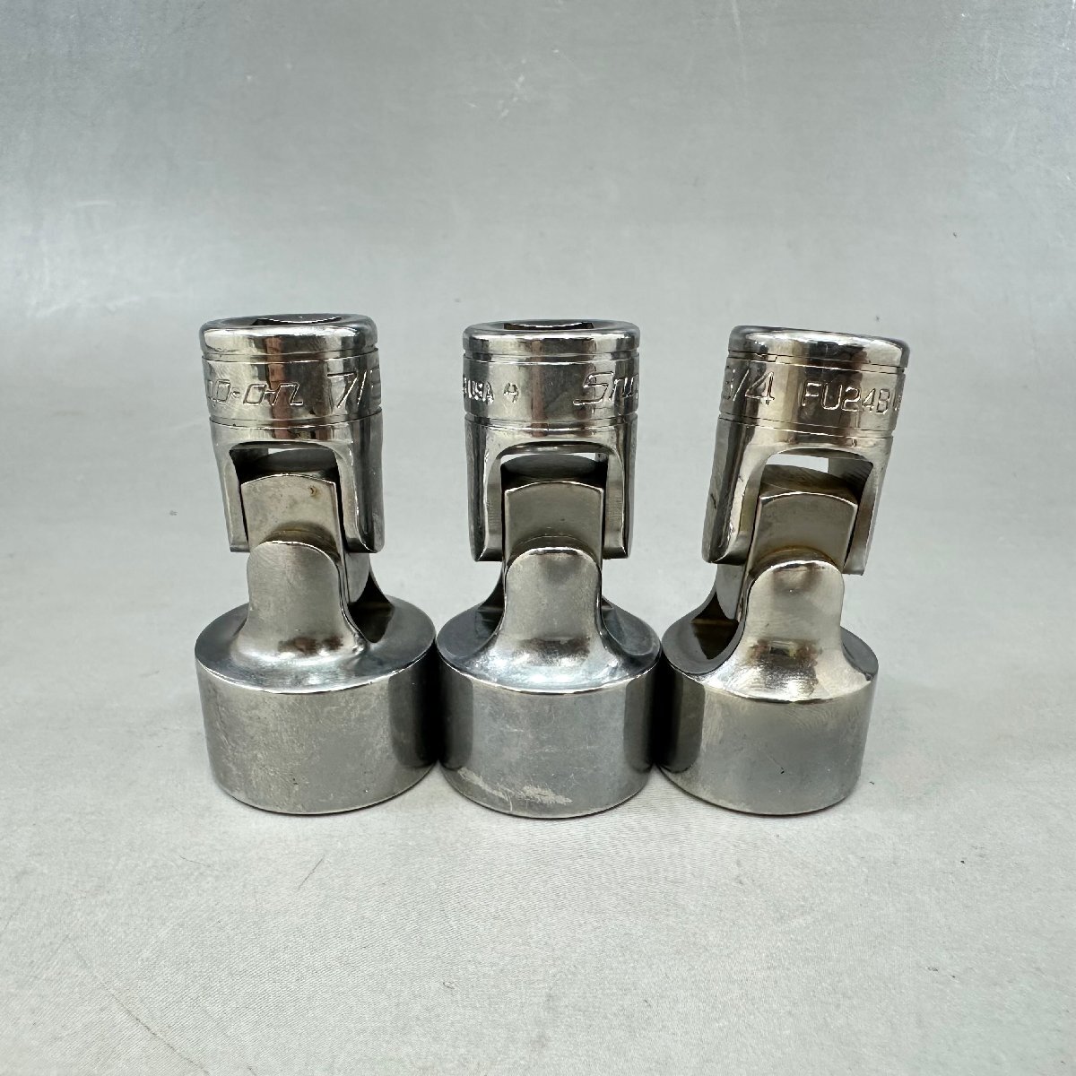 ■□[15] Snap-on USA スナップオン 3/8インチ ユニバーサルシャロ―ソケット12角 まとめ売り 06/102404a□■