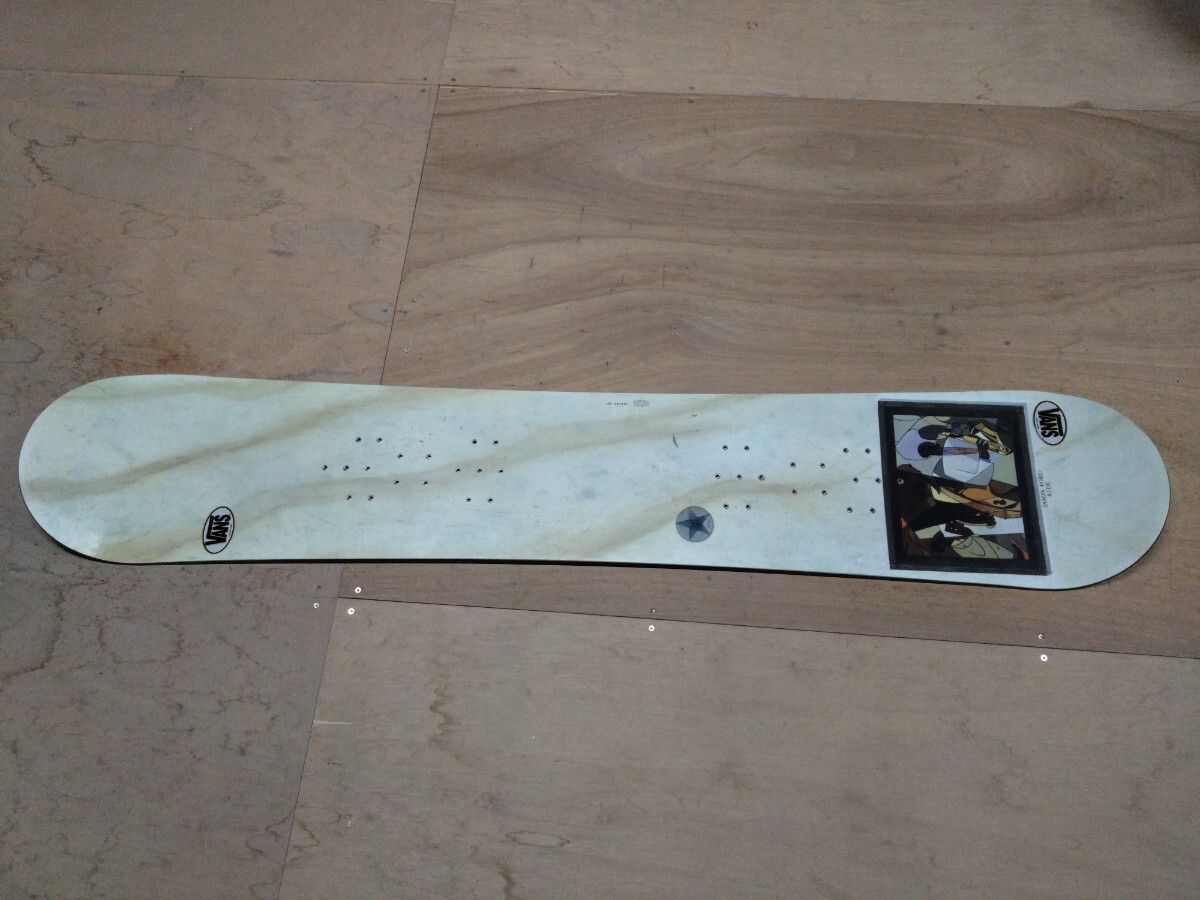 ●A) JASON FORD RIDE ビンテージ ライド ジェイソン フォード スノーボード 板 156cm ホワイト/クリーム系 コレクション 中古 現状品 ③