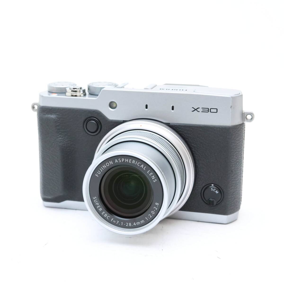 #b1384【外観美品】 FUJIFILM フジフイルム X30 シルバー