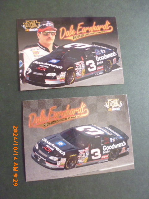 NASCAR Cards / １９９７ｓ　Dale Earnhardt　/ ２ｐｃｓ/　Fleer Skybox International USA