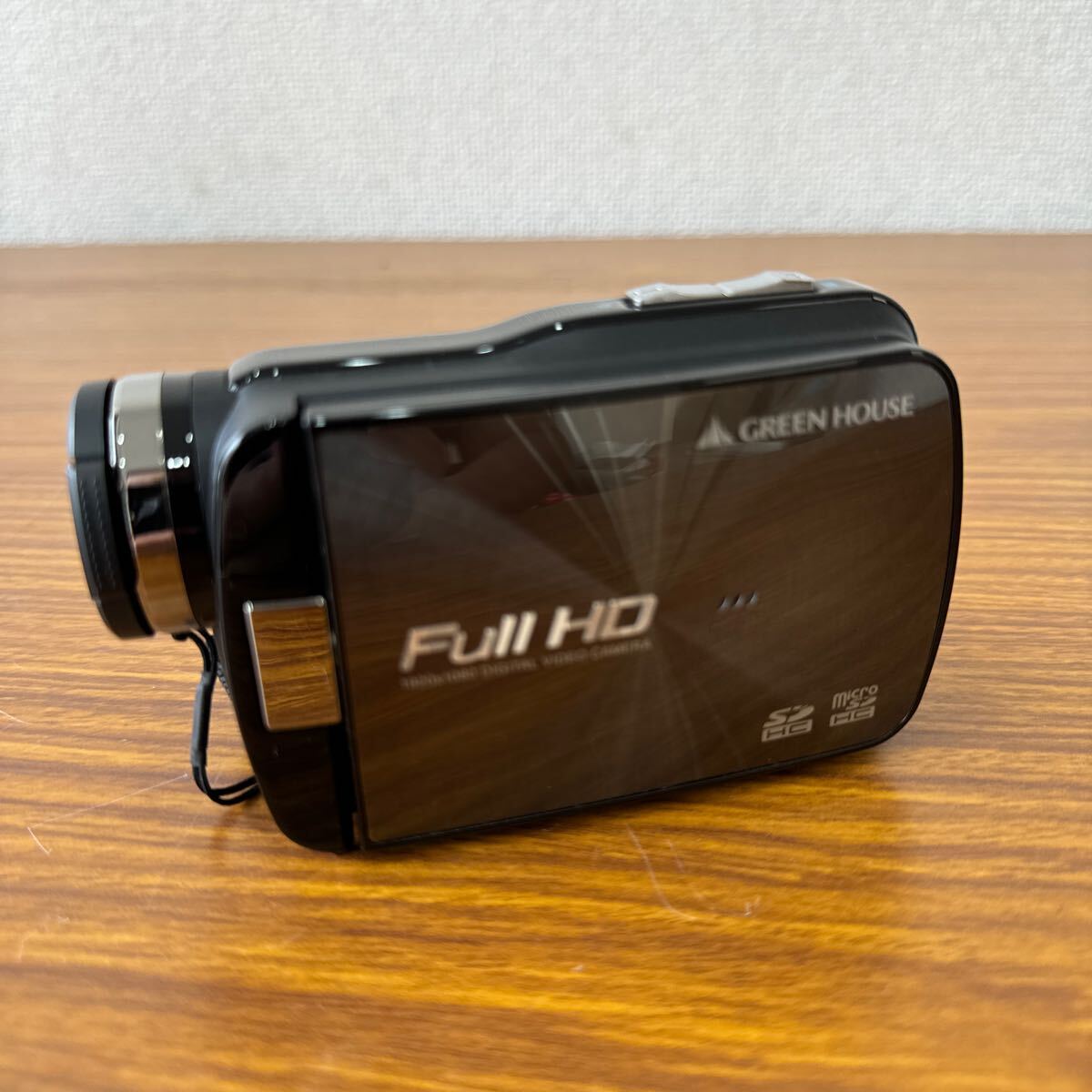 ★☆ 管 S241004 a ☆★ グリーンハウスは、フルHD撮影が可能なデジタルビデオカメラ「GH-DV30FHDAK」動作未確認☆★