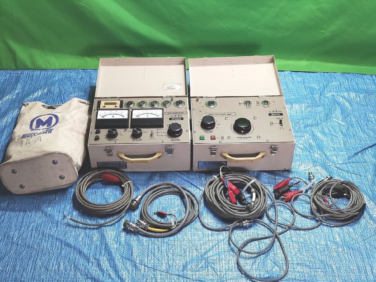 中古 MUSASHI ムサシ IP-R1A 携帯用保護継電器試験器