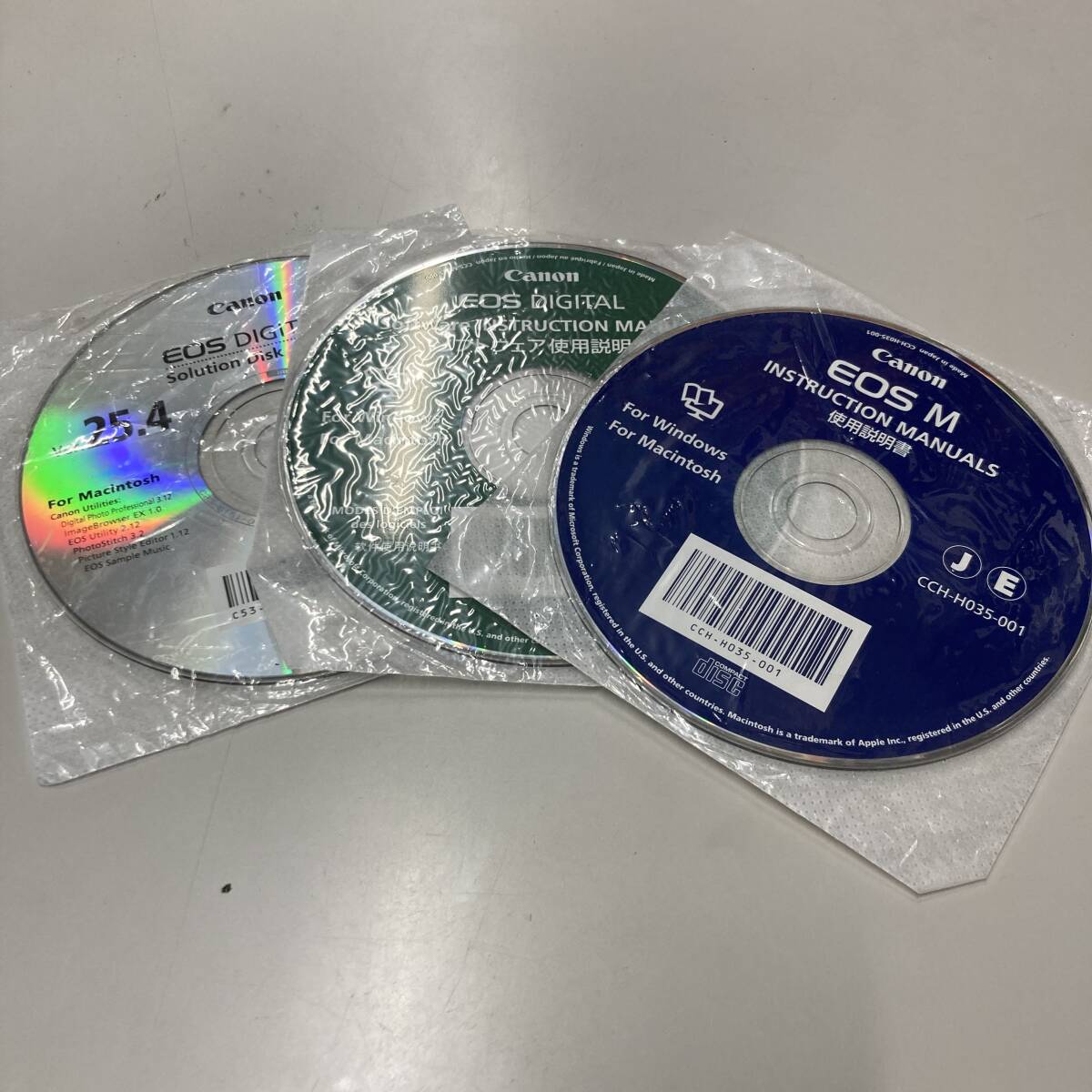 ★ キヤノン EOS 使用説明書 CD-ROM 中古品 F739